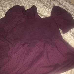 🌺NEW🌺Plus Size Puff Sleeved Cotton Tiered Maxi Dress